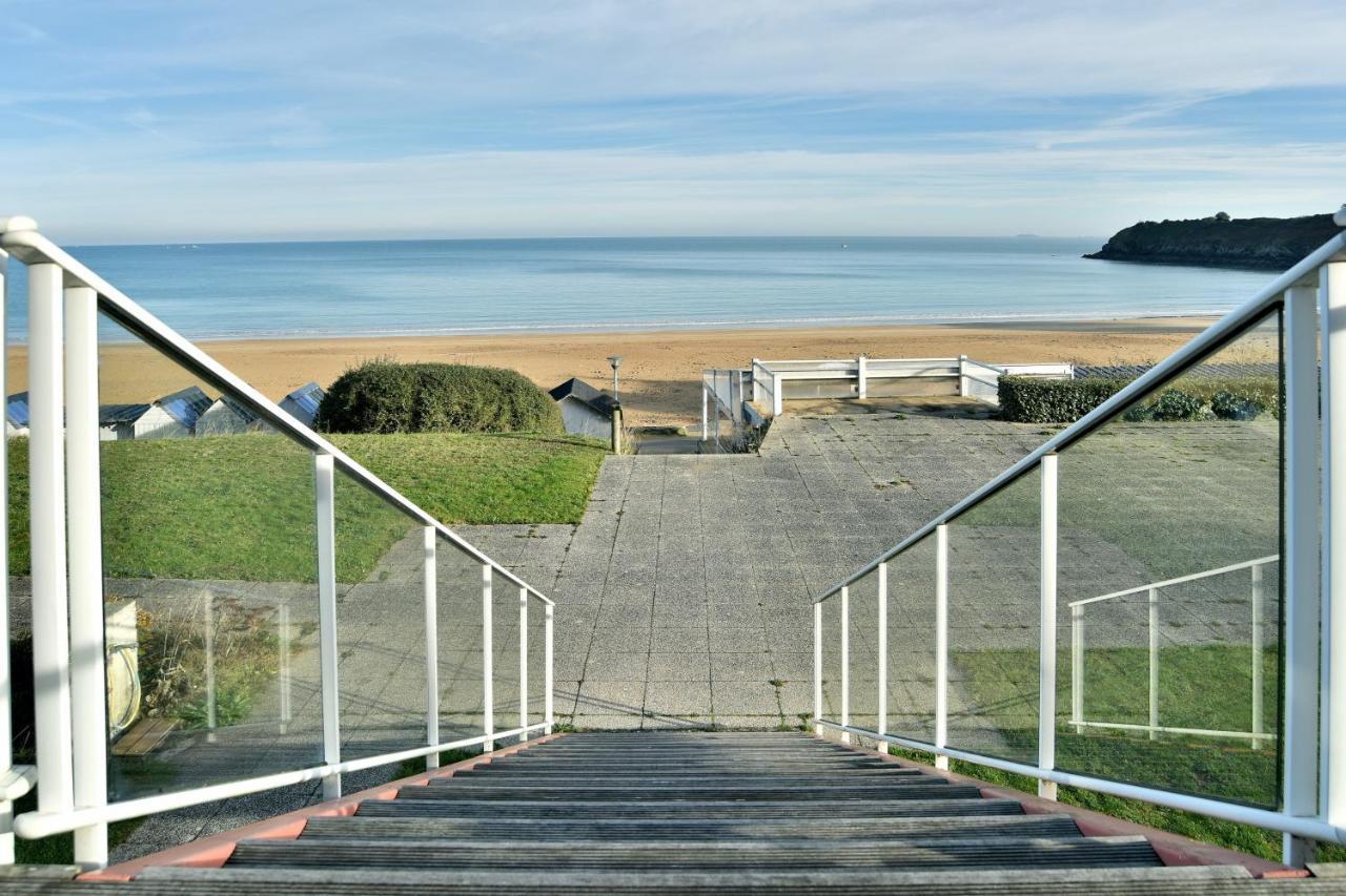 Les Pieds Dans Le Sable - Appt Vue Mer Saint-Cast-le-Guildo Eksteriør bilde